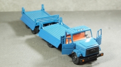 Зил 4331 с прицепом синий 