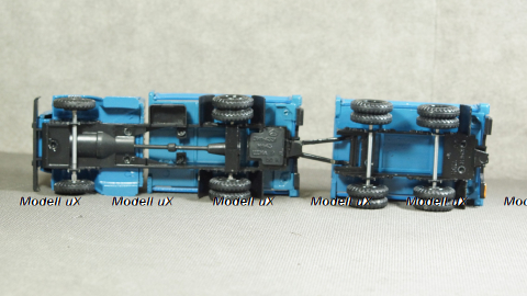 Зил 4331 с прицепом синий 