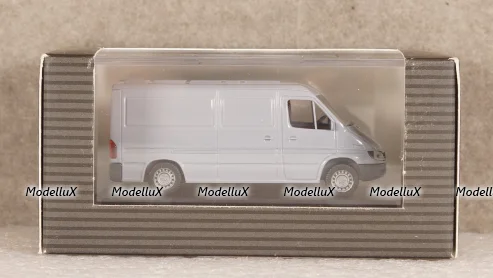 Mercedes Sprinter Van (W901) 1995, grey, B67871027, Wiking 1:87