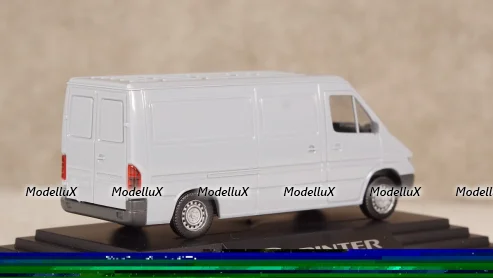 Mercedes Sprinter Van (W901) 1995, grey, B67871027, Wiking 1:87