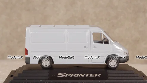 Mercedes Sprinter Van (W901) 1995, grey, B67871027, Wiking 1:87