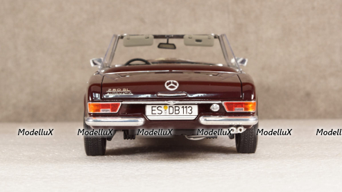 Mercedes 280 SL weinrot, 450035800, Schuco 1:18