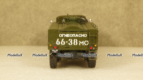 Урал-375 АТЗ-5,5-375 Маслотопливозаправщик, АС-Скейлмоделс 1:43