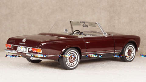 Mercedes 280 SL weinrot, 450035800, Schuco 1:18