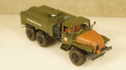 Урал-375 АТЗ-5,5-375 Маслотопливозаправщик, АС-Скейлмоделс 1:43