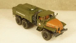 Урал-375 АТЗ-5,5-375 Маслотопливозаправщик, АС-Скейлмоделс 1:43