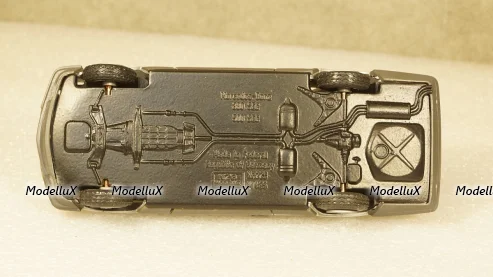 Mercedes 500SEC C126, NZG 1:35