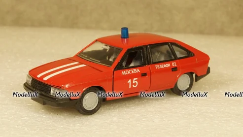 Москвич 2141 Пожарный, Агат 1:43 
