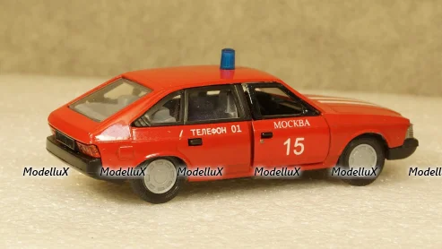 Москвич 2141 Пожарный, Агат 1:43 