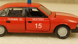 Москвич 2141 Пожарный, Агат 1:43 