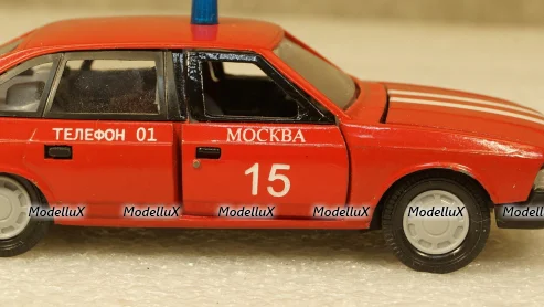 Москвич 2141 Пожарный, Агат 1:43 