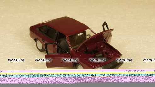 Москвич 2141 баклажан, Агат 1:43 