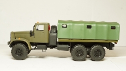 Краз 255 тентованный хаки в коробке, Саратов 1:43