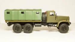 Краз 255 тентованный хаки в коробке, Саратов 1:43