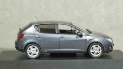 Seat Ibiza IV year 2008-2017 dark grey metallic, Seat 1:43