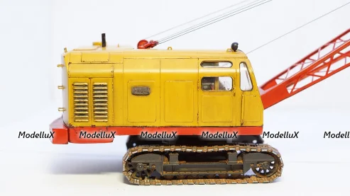 Экскаватор 10011Д Кран с рабочей удлиненной стрелой, ТРЭКС 1:43