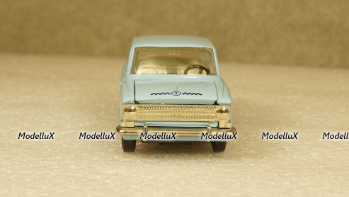 Москвич 408 Такси голубой, Тантал/Радон 1:43 