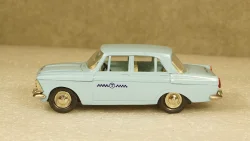 Москвич 408 Такси голубой, Тантал/Радон 1:43 