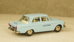 Москвич 408 Такси голубой, Тантал/Радон 1:43 