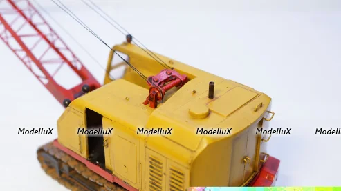 Экскаватор 10011Д Кран с рабочей удлиненной стрелой, ТРЭКС 1:43
