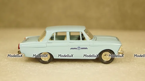 Москвич 408 Такси голубой, Тантал/Радон 1:43 