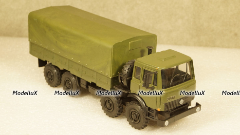 УРАЛ 532301 хаки, Промтрактор 1:43 
