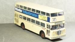 Bussing D2U double decker Miele 1958 beige, Minichamps 1:43