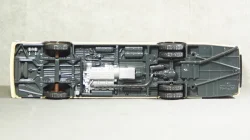 Bussing D2U double decker Miele 1958 beige, Minichamps 1:43