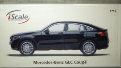 Mercedes GLC Coupe (C253) 2018 black, IScale 1:18