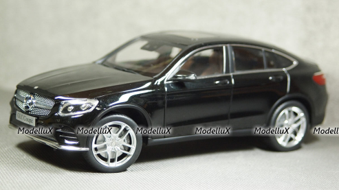 Mercedes GLC Coupe (C253) 2018 black, IScale 1:18