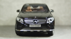 Mercedes GLC Coupe (C253) 2018 black, IScale 1:18
