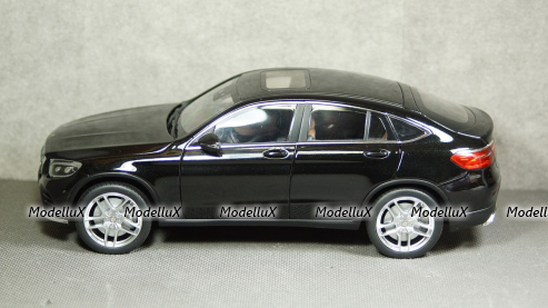 Mercedes GLC Coupe (C253) 2018 black, IScale 1:18