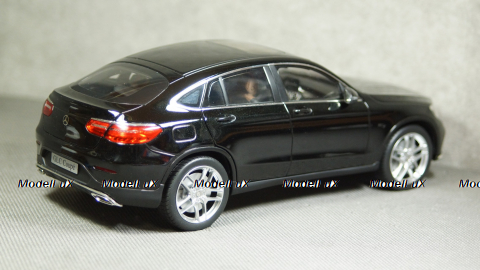 Mercedes GLC Coupe (C253) 2018 black, IScale 1:18