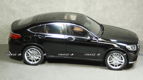 Mercedes GLC Coupe (C253) 2018 black, IScale 1:18