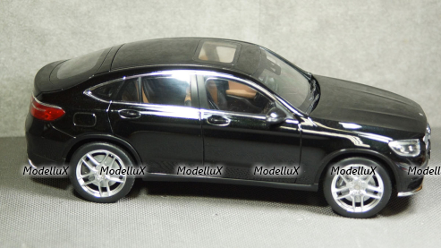 Mercedes GLC Coupe (C253) 2018 black, IScale 1:18