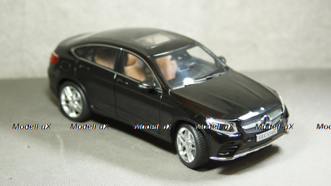 Mercedes GLC Coupe (C253) 2018 black, IScale 1:18