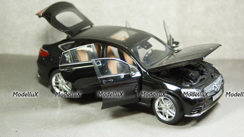 Mercedes GLC Coupe (C253) 2018 black, IScale 1:18