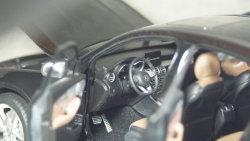 Mercedes GLC Coupe (C253) 2018 black, IScale 1:18