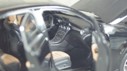 Mercedes GLC Coupe (C253) 2018 black, IScale 1:18