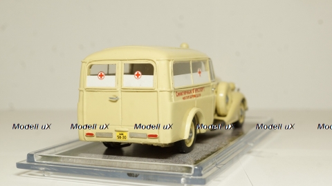 ЗИС 101 А АКЗ-4 "Санитарный транспорт", Студия Колесо 1:43