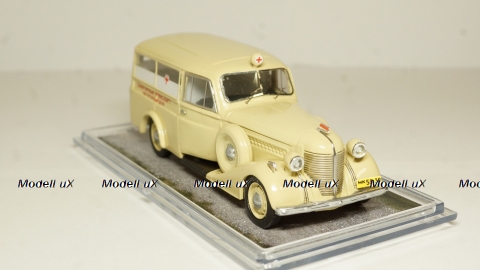 ЗИС 101 А АКЗ-4 "Санитарный транспорт", Студия Колесо 1:43