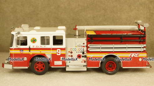 SEAGRAVE PUMPER AUTOPOMPA USA 2003, Pompieri Italy collection #2 1:43