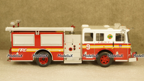 SEAGRAVE PUMPER AUTOPOMPA USA 2003, Pompieri Italy collection #2 1:43