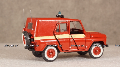 УАЗ 469 пожарный, Конверсия 1:43