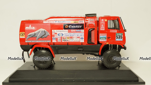 Боевая машина Маз 5309RR №535 Дакар 2015, АвтоБюро 1:43