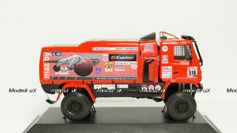 Боевая машина Маз 5309RR №518 Дакар 2018, АвтоБюро 1:43