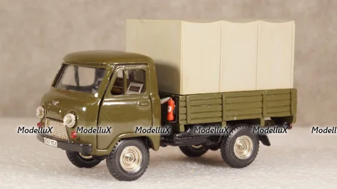 УАЗ-3303 бортовой с тентом, Конверсия 1:43