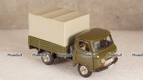 УАЗ-3303 бортовой с тентом, Конверсия 1:43