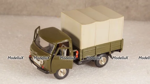 УАЗ-3303 бортовой с тентом, Конверсия 1:43