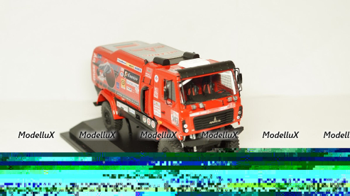 Боевая машина Маз 5309RR №503 Дакар 2018, АвтоБюро 1:43